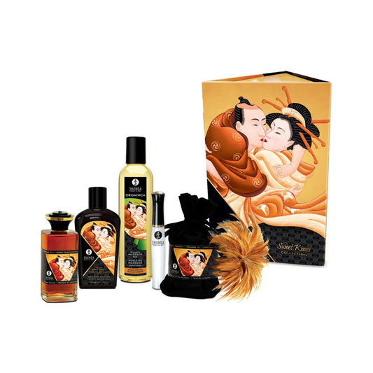 "Sweet Kisses" Massage-Set mit Ölen, Körperfarbe, Lipgloss OH MY! FANTASY