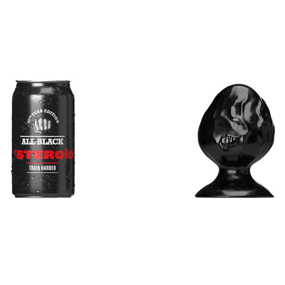 XXL Dildo "The Dumbbell Black"