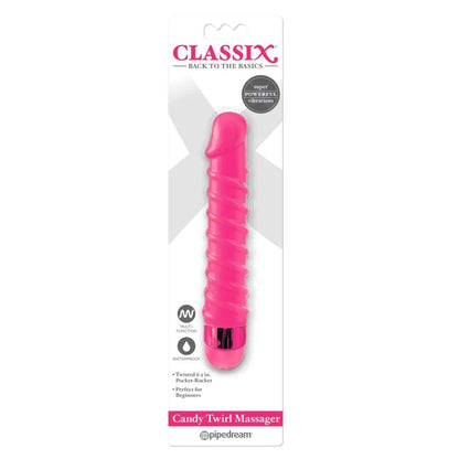 Vibrator: Candy Twirl Massager