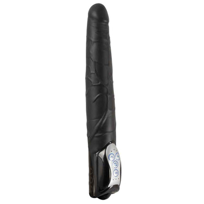 Vibrator: Black Push Thrusting Vibrator