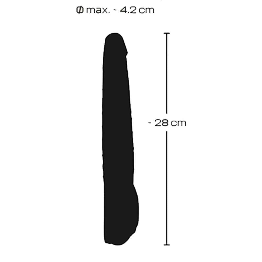 Vibrator: Black Push Thrusting Vibrator