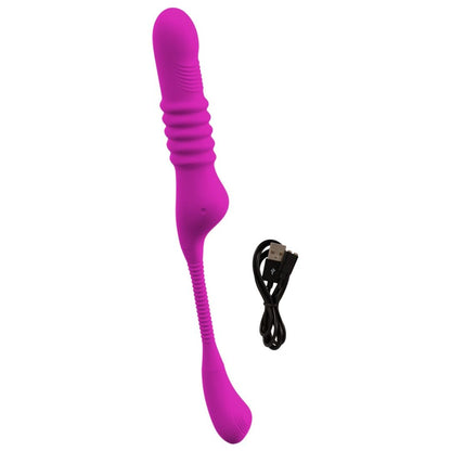 Stoßvibrator „3 Function“ mit klopfendem Klitoris-Stimulator