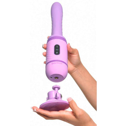 Vibrator mit Stoß- und Heizfunktion: love thrust-her