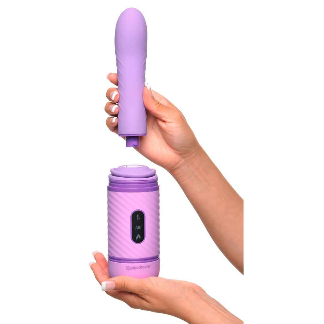 Vibrator mit Stoß- und Heizfunktion: love thrust-her