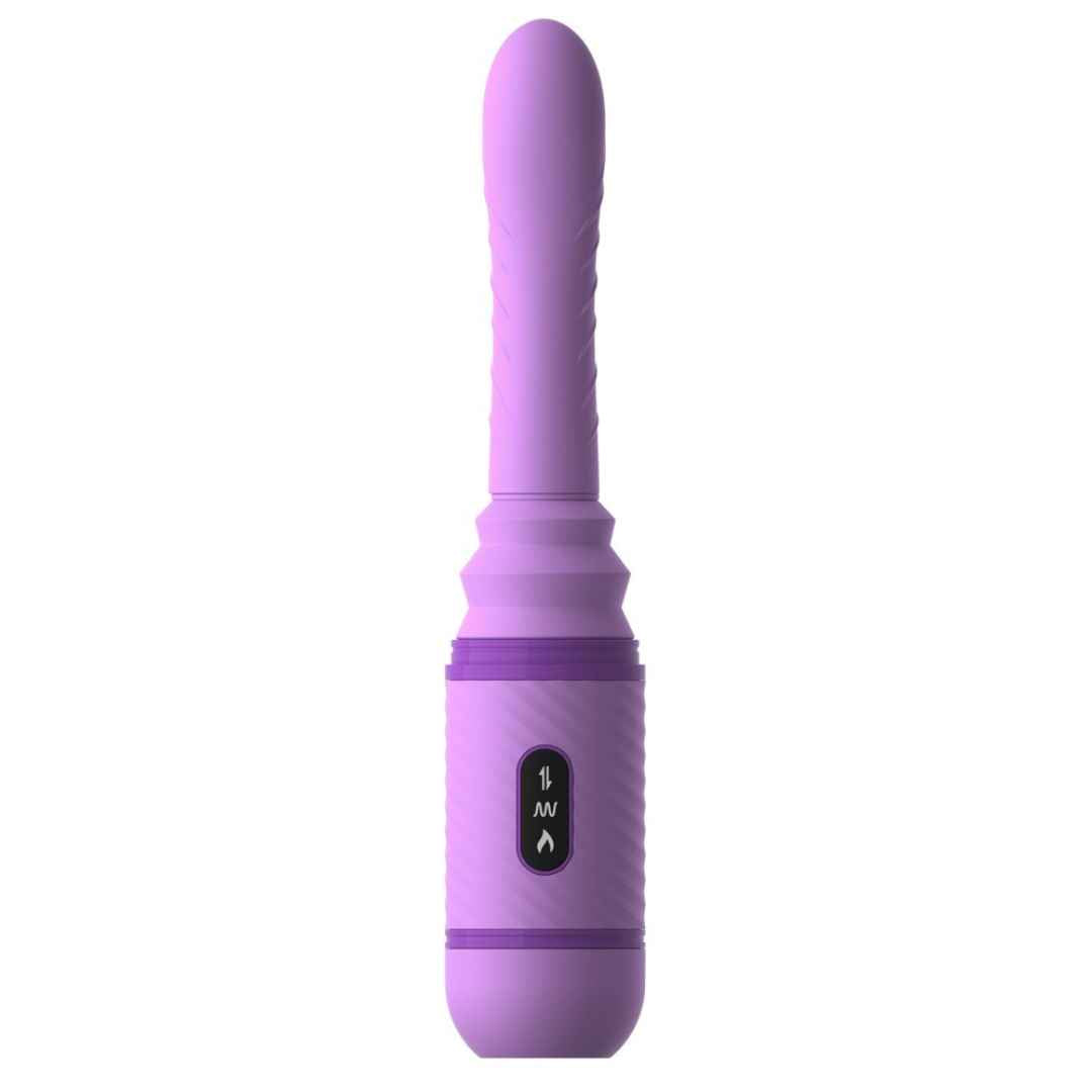 Vibrator mit Stoß- und Heizfunktion: love thrust-her