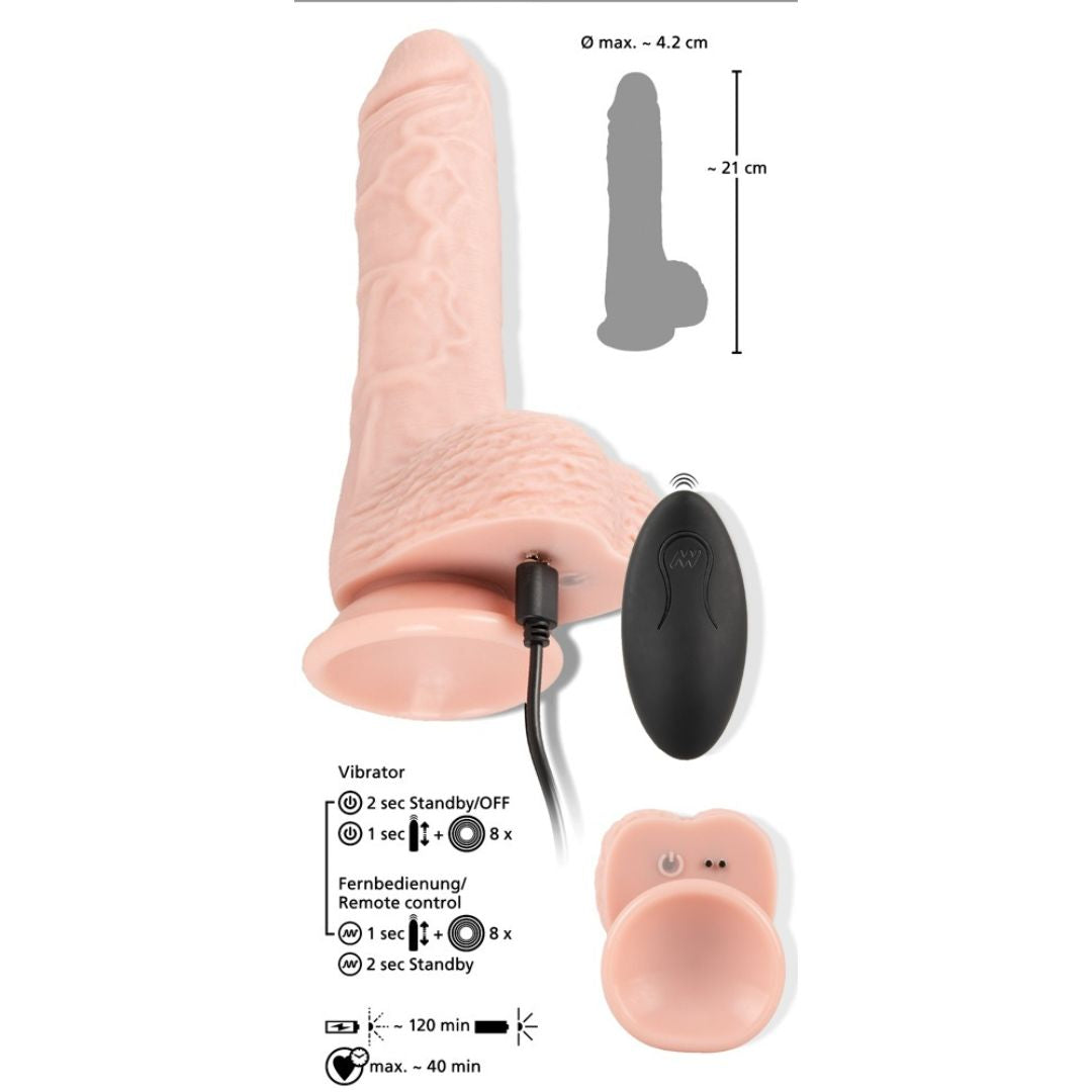 Stoßvibrator „RC Medical Silicone Vibrator“ - OH MY! FANTASY