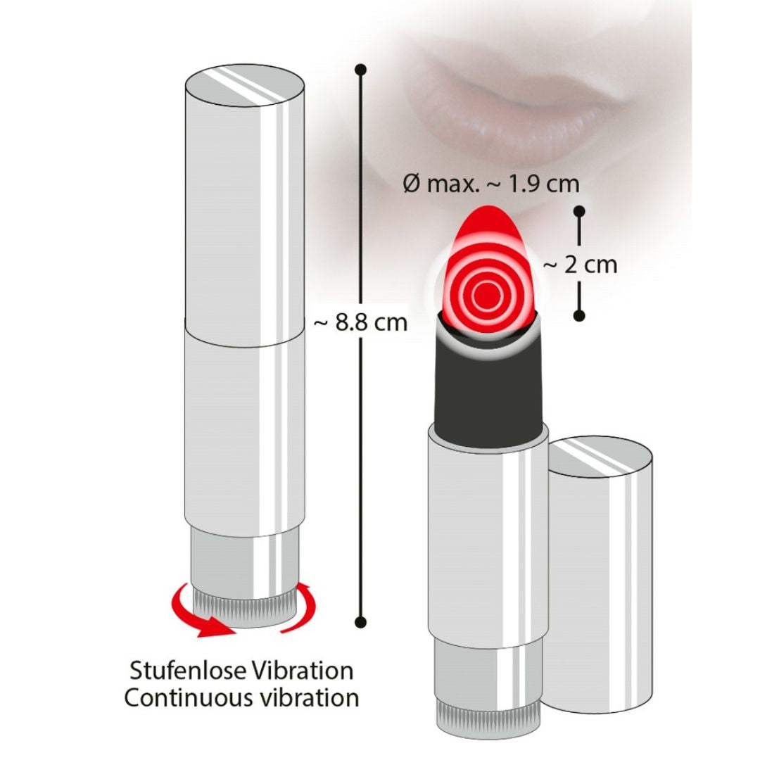 Minivibrator „Kiss Me“ - OH MY! FANTASY