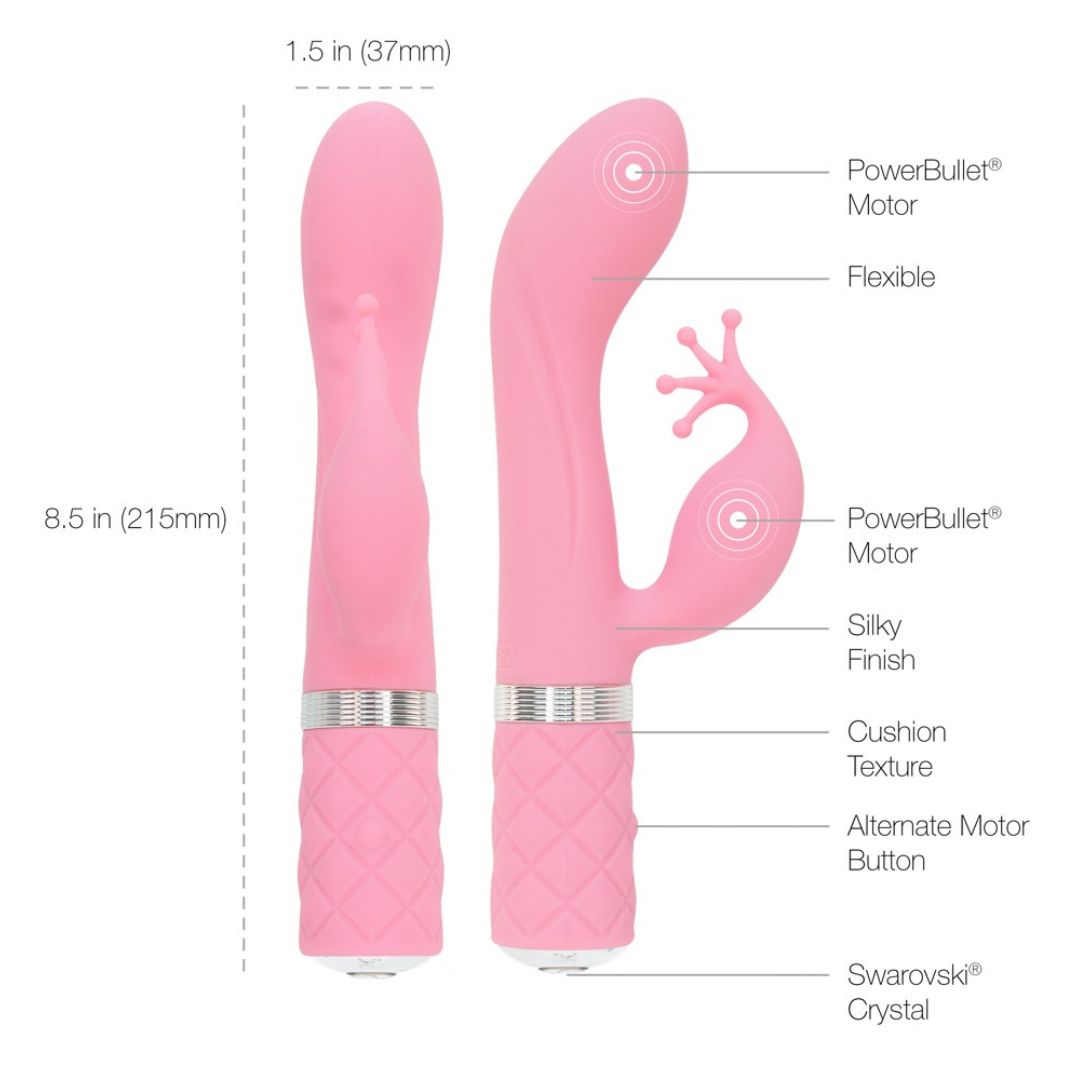 Rabbitvibrator „Kinky Luxurious Dual Massager“ - OH MY! FANTASY