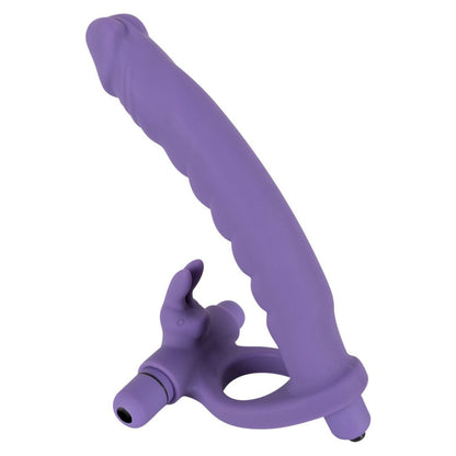 Umschnalldildo mit Vibro-Penisring „Double Delight“ - OH MY! FANTASY