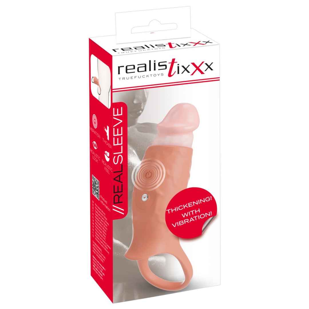 Vibro-Penismanschette "Realsleeve Open"