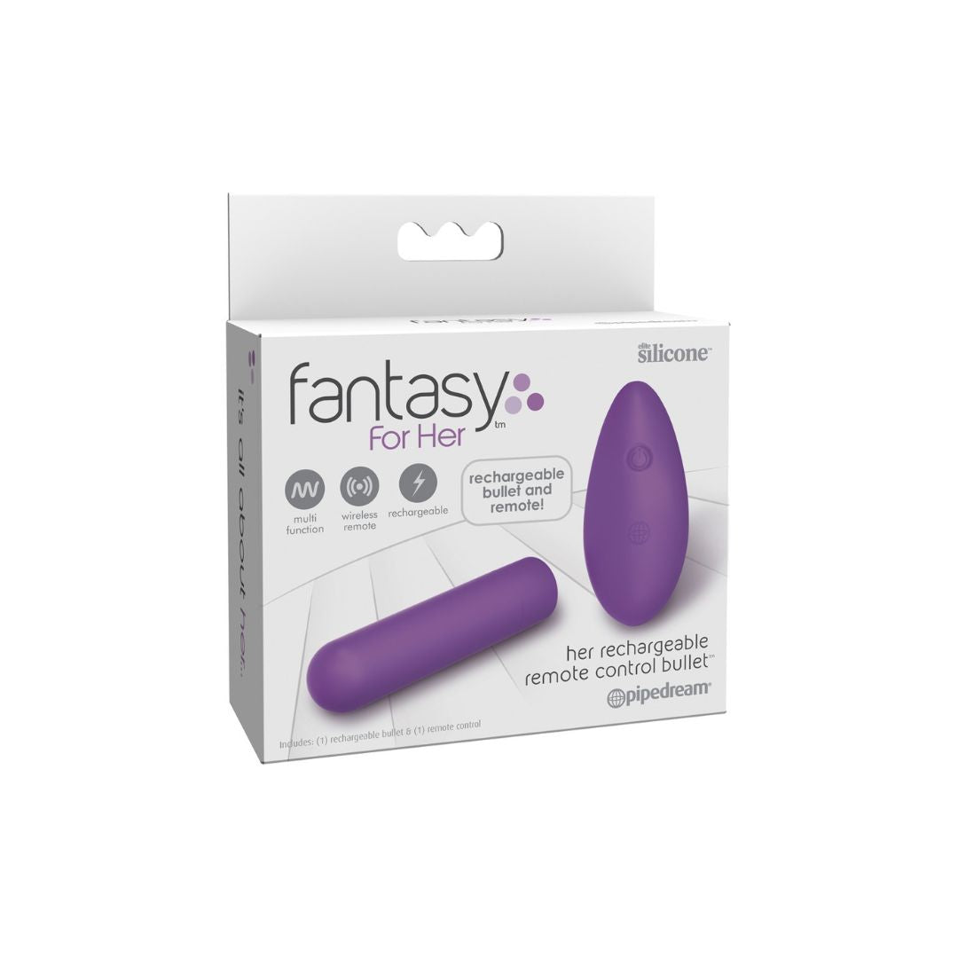 Vibrobullet „her rechargeable remote controlled bullet“ - OH MY! FANTASY