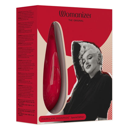 Druckwellenvibrator „Womanizer Marilyn Monroe Special Edition“ rot  - OH MY! FANTASY