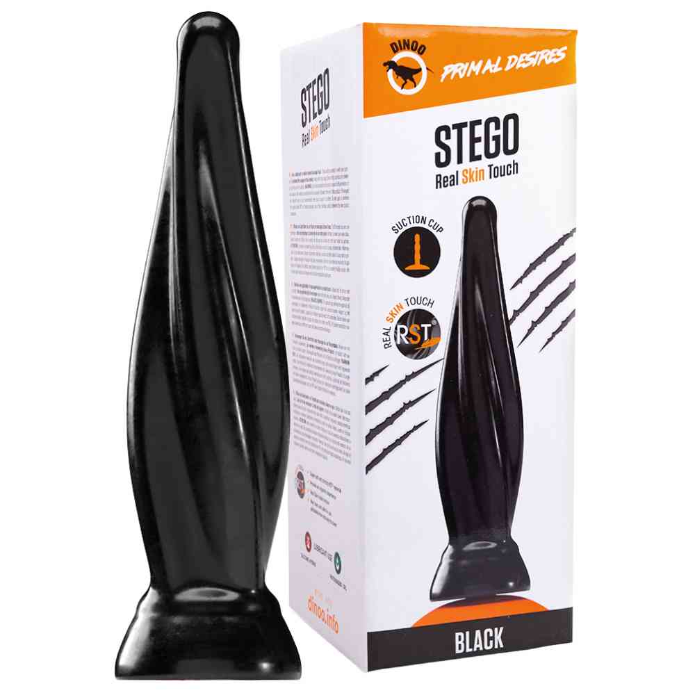 XXL Dildo "Stego Black"