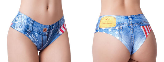 Memème - Jeans American Flag - Slip