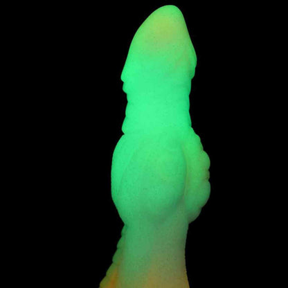 Alien Dildo "Glow in the Dark" im Dunkeln