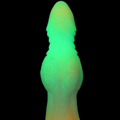 Alien Dildo "Glow in the Dark" im Dunkeln