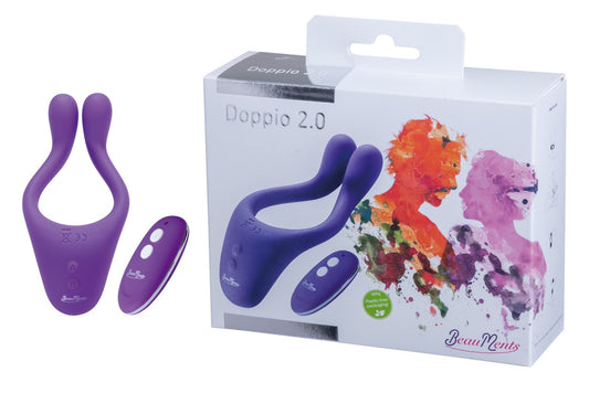BeauMents - Ergonomischer Paarvibrator - kraftvolle Dreifachstimulation