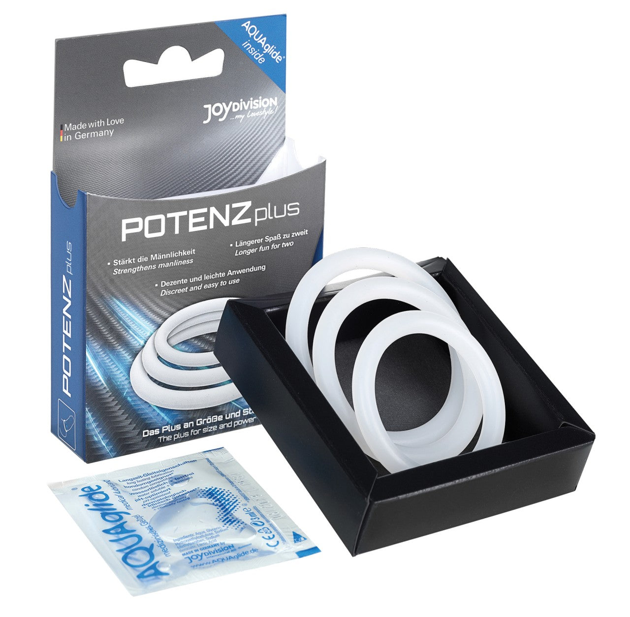 Joydivision Toys - POTENZplus - 3 Penisringe
