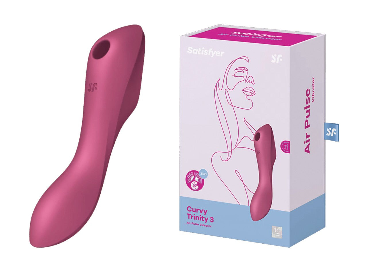 Satisfyer - Curvy Trinity 3 - Vibrator