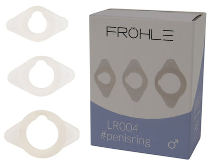 FRÖHLE - Liebesringe 3er Set