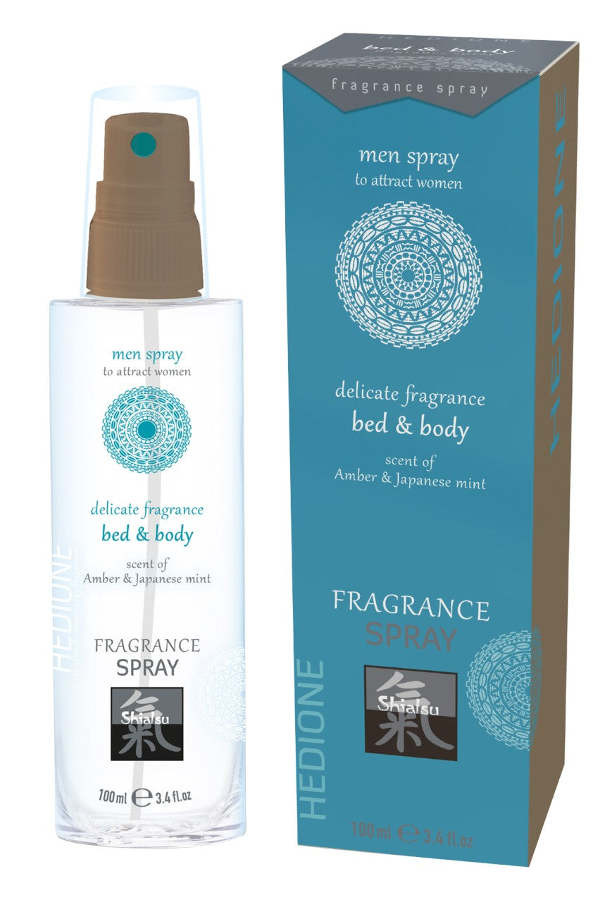 Shiatsu - Bed & Body Spray Pheromone - Amber & Japanese Mint