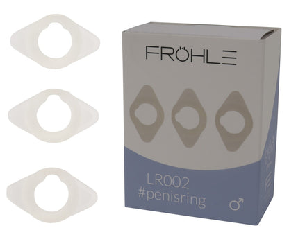 FRÖHLE - Liebesringe 3er Set
