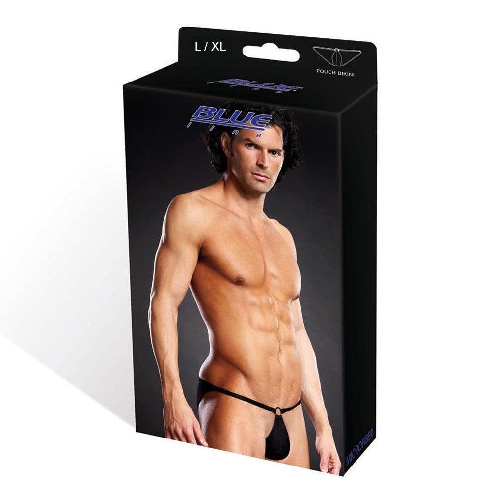 Blue Line - Microfaser-Bikini mit Pouch