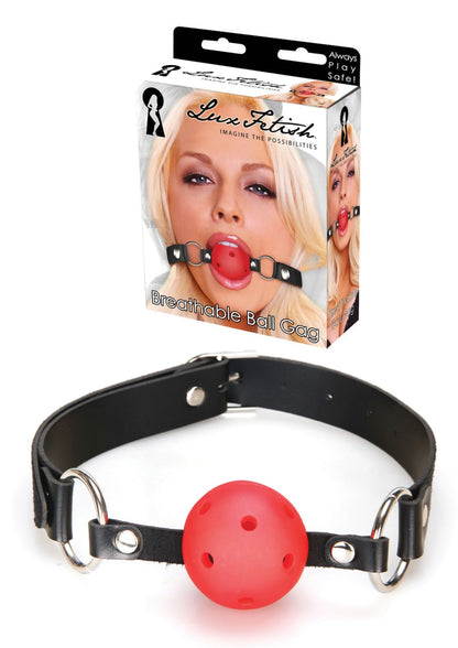 Lux Fetish - Breathable Ball Gag - Mundknebel