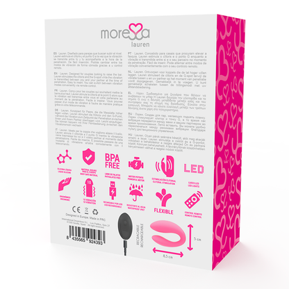 Moressa - Lauren - Stimulator mit Fernbedienung