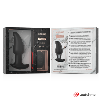 Anbiguo - Analplug mit 7 Vibrationsmodi & Watchme-Steuerung