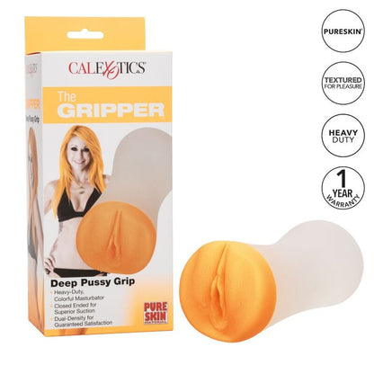 Calexotics - Gerippter Masturbator mit Saugkraft