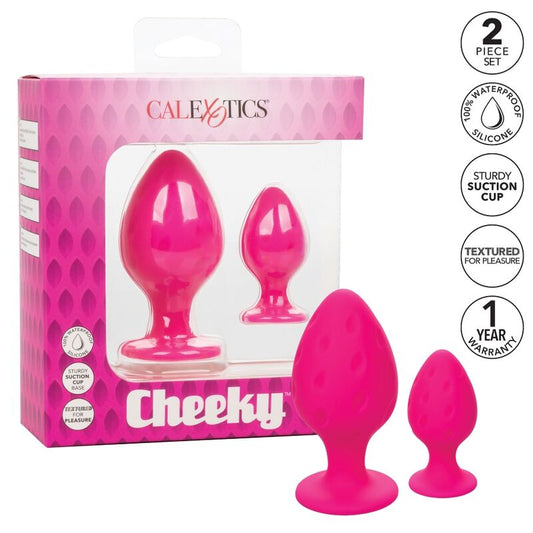 Calexotics - Cheeky Analplug - Strukturierter Plug mit Saugbasis