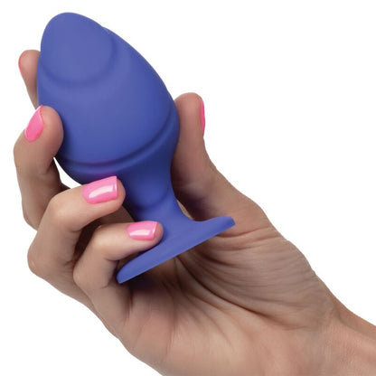 Calexotics - Cheeky Analplug - Strukturierter Silikonplug mit Saugbasis