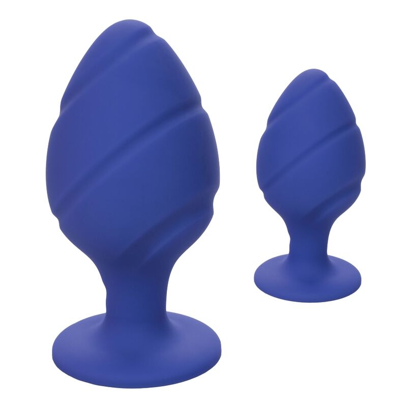 Calexotics - Cheeky Analplug - Strukturierter Silikonplug mit Saugbasis