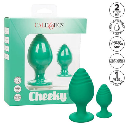 Calexotics - Cheeky Analplug - Strukturierter Plug mit Saugbasis