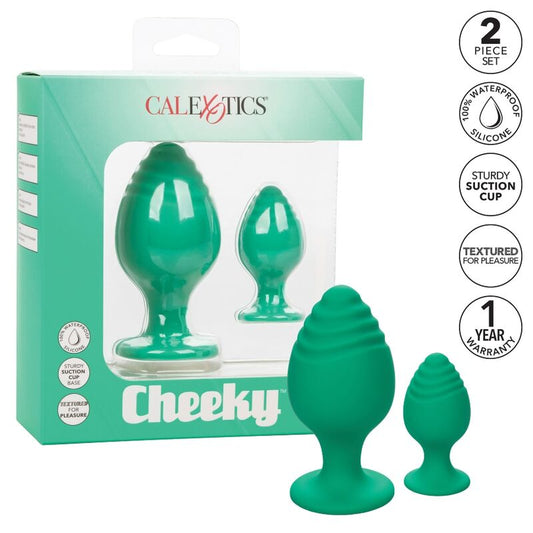 Calexotics - Cheeky Analplug - Strukturierter Plug mit Saugbasis