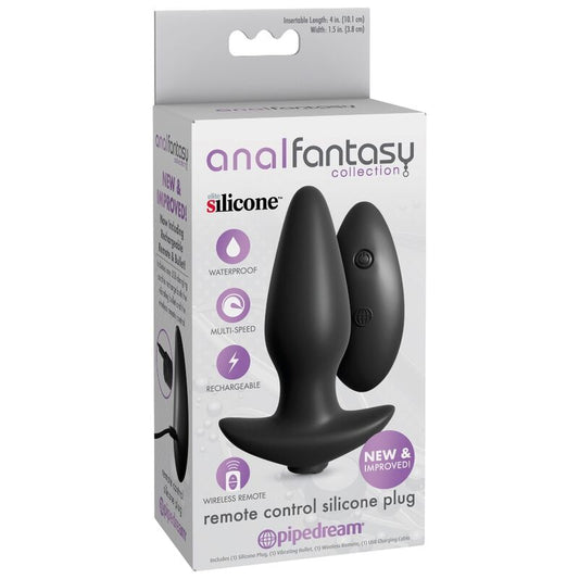 Anal Fantasy - Analvibrator mit 10 Modi und Fernbedienung