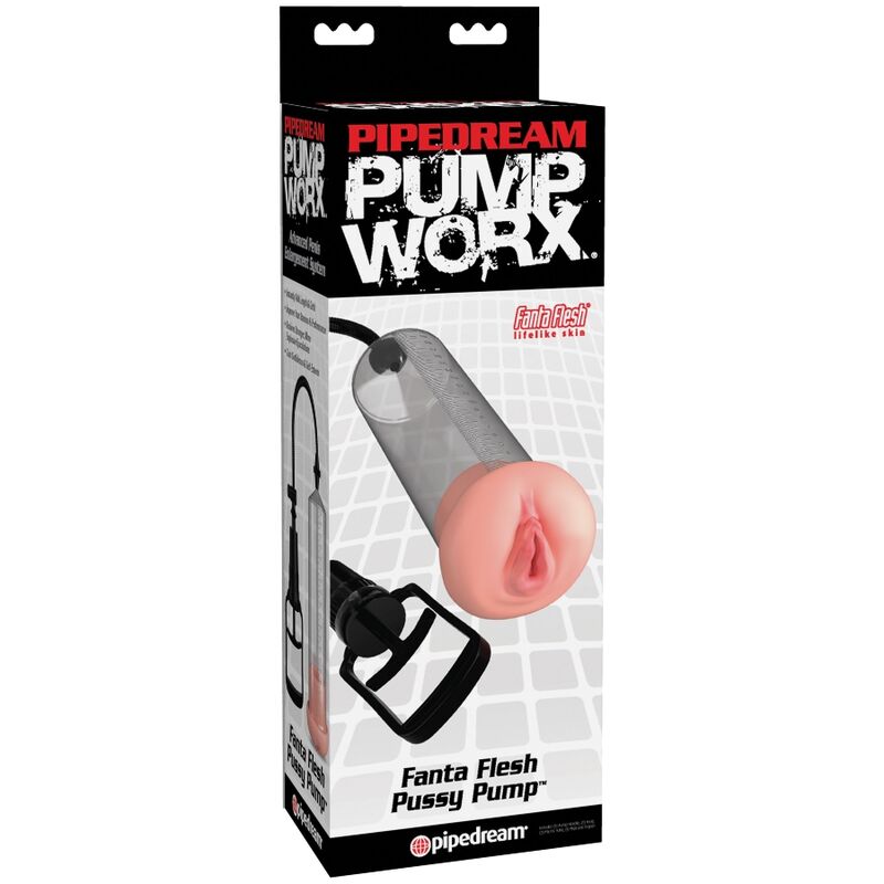 Pump Worx - Fanta Flesh Pussy Pump - Penispumpe