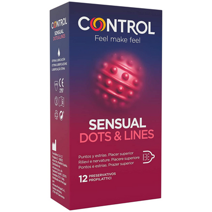Control - Sensual Dots & Lines - Kondome