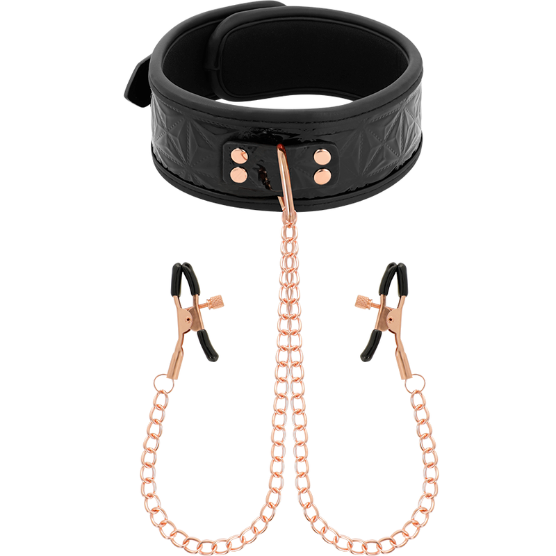 Begme - Nippelklemmen-Set mit Halsband - intensiver Reizkontakt