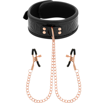 Begme - Nippelklemmen-Set mit Halsband - intensiver Reizkontakt