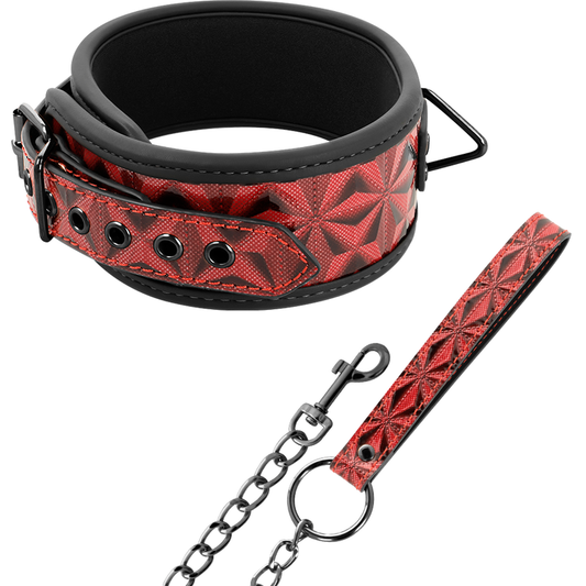 Begme - Veganes Lederhalsband mit Neoprenfutter