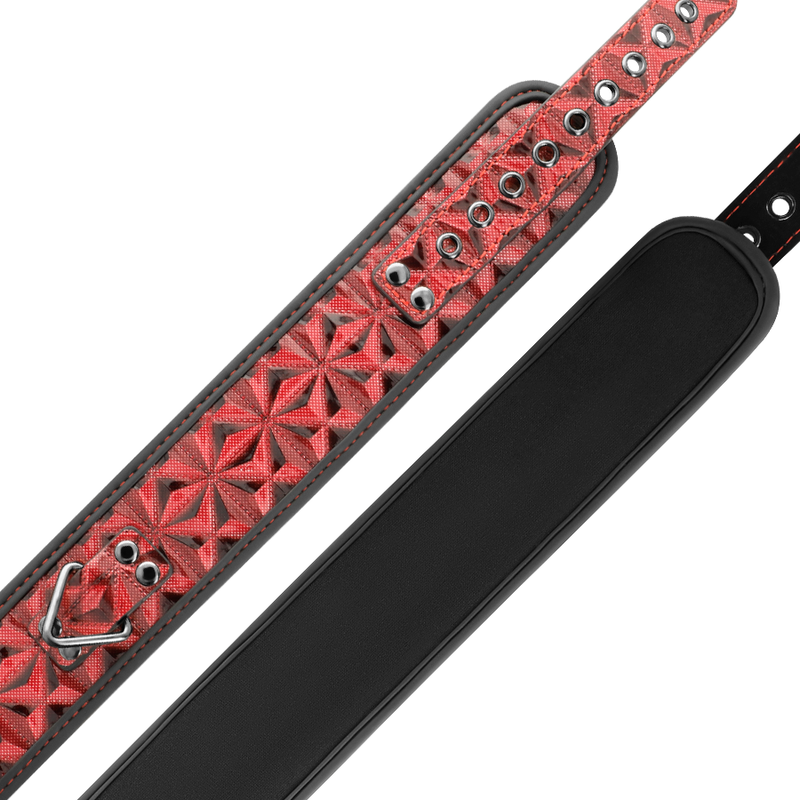 Begme - Veganes Lederhalsband mit Neoprenfutter