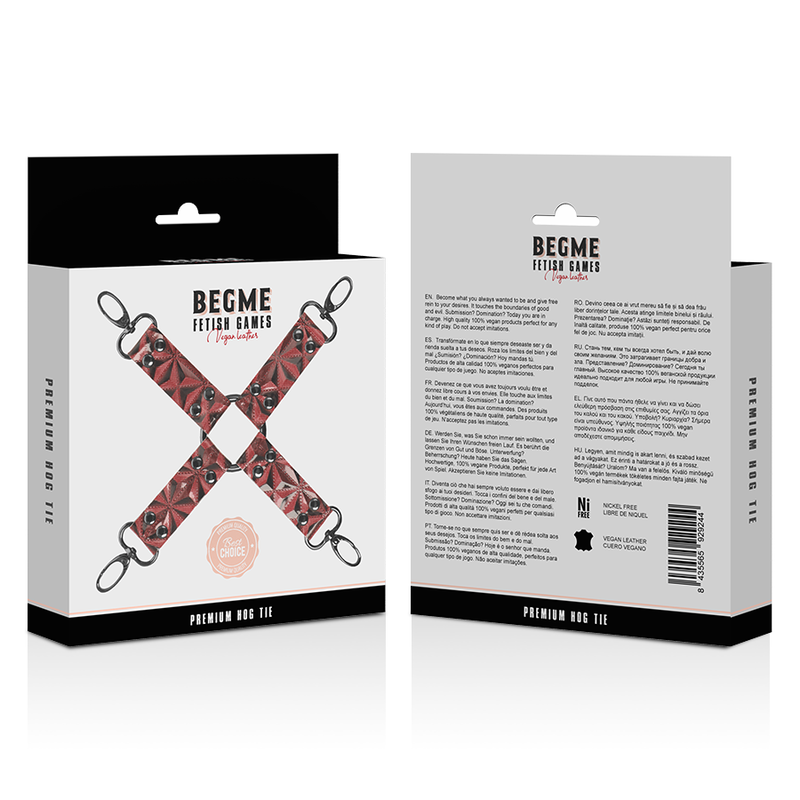 Begme - Bondage-Verbindungsriemen - vielseitige Fixierung