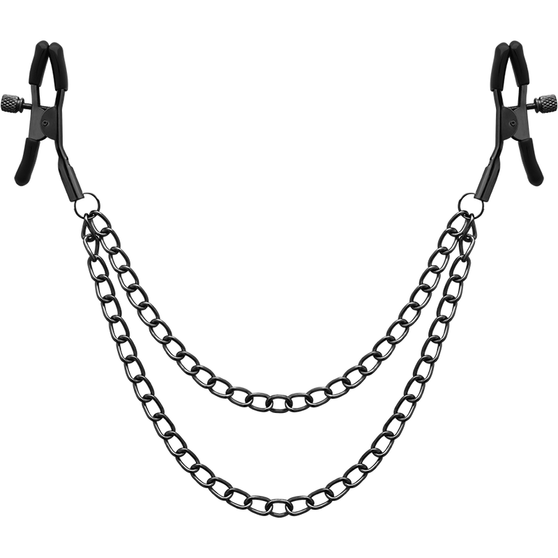 Begme - Nippelklemmen mit Metallkette - intensiver Lustreiz
