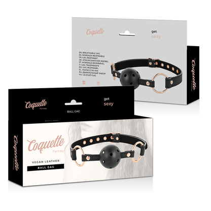 Coquette - Knebel aus veganem Leder