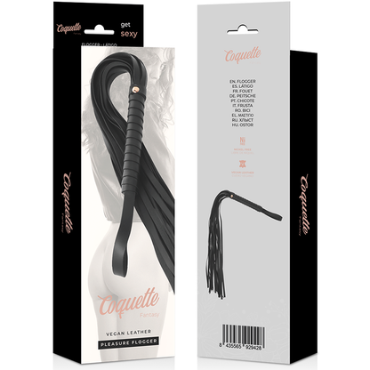 Coquette - Fantasy Reitgerte - Veganes Leder für BDSM