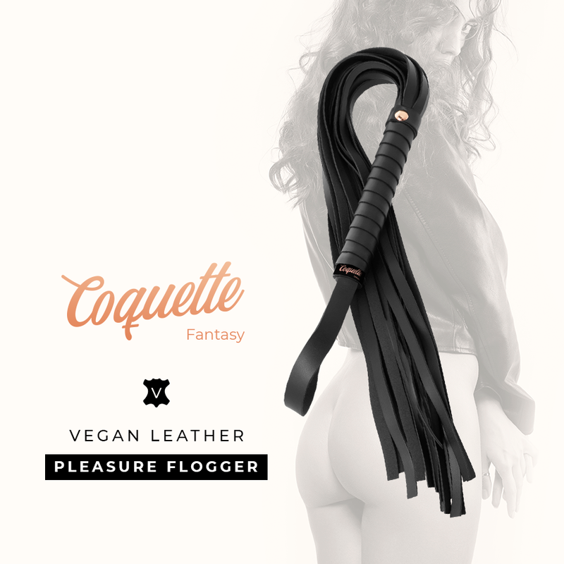 Coquette - Fantasy Reitgerte - Veganes Leder für BDSM