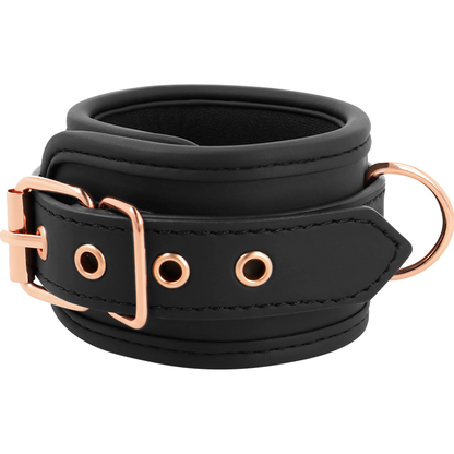 Coquette - Fantasy-Handschellen aus veganem Leder mit Nopren-Futter