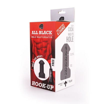 All Black - Realistischer Masturbator